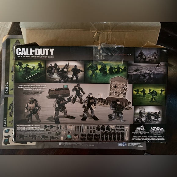 Mega Bloks, Call of Duty, Seal Team, 06824, Opened Box, Majority Pieces Included - Picture 6 of 14